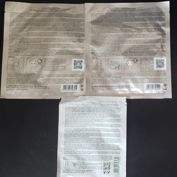 Doctor Babor Calm Hydro Clean Formance Gel Face Mask (3 Pack) brand new - Picture 2 of 2